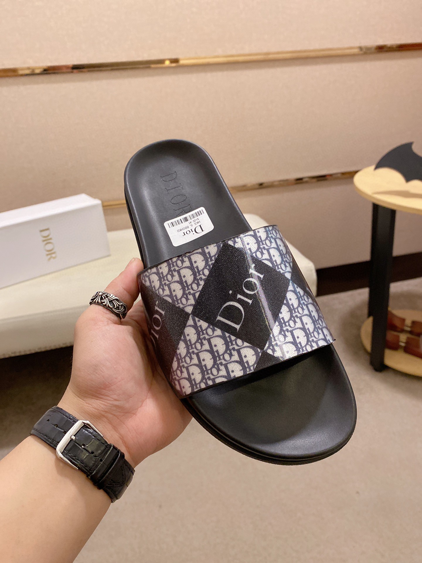 Christian Dior サンダル靴/シューズ - サンダル